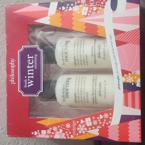 Philosophy ' Fresh Winter Morning Shower Gel/ Body Lotion GIFT SET